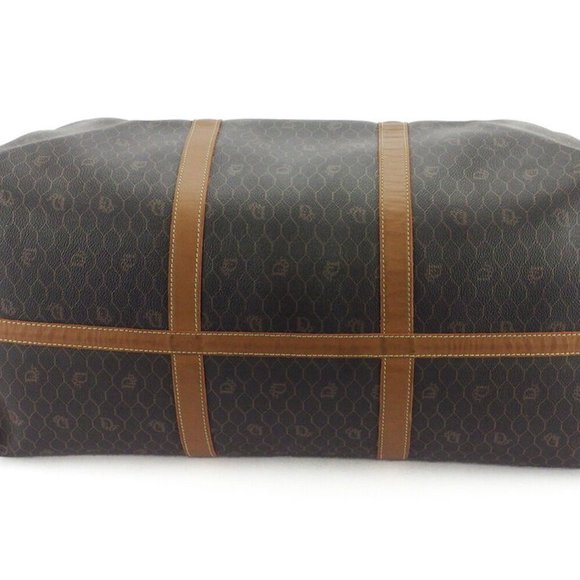 Dior Boston bag Logo PVC �~ leather Auth used - Picture 5 of 8